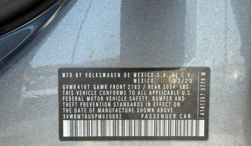 
								2023 Volkswagen Jetta, Sport full									