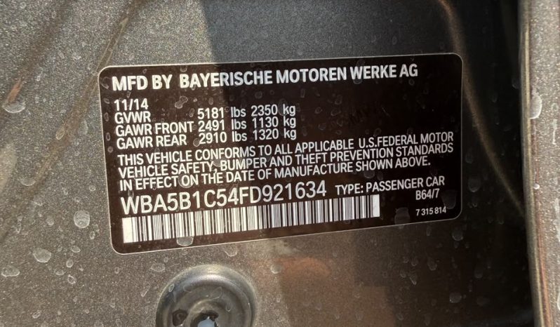 
								2015 BMW 5 Series, 535I full									