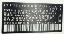 
										2019 Volkswagen Jetta SEL full									