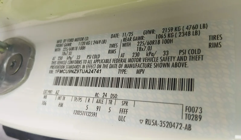 
								Ford Escape full									