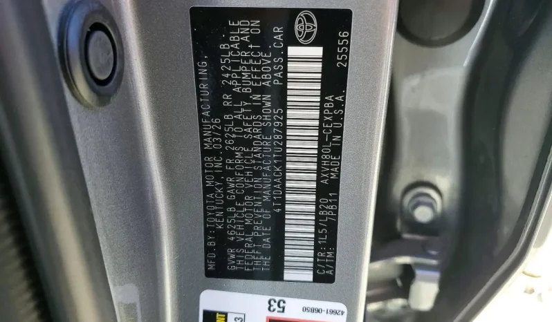 
								Toyota Camry Xse full									
