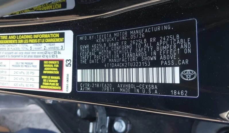 
								Toyota Camry full									