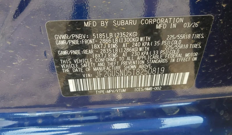 
								Subaru Crosstrek full									