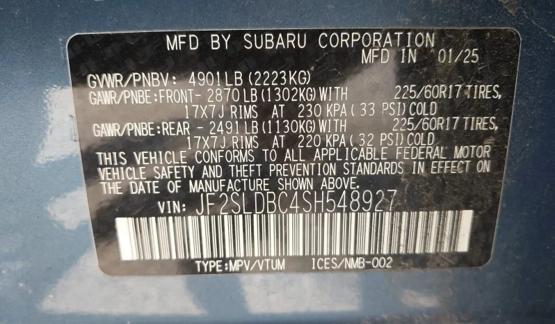 
								Subaru Forester full									