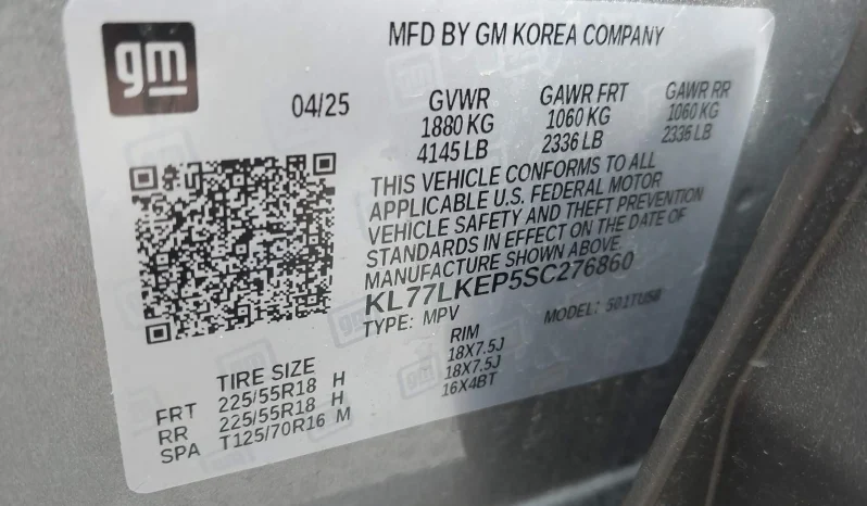 
								Chevrolet Trax full									