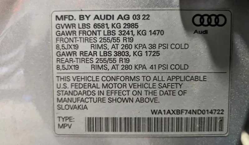 
								Audi Q7 full									