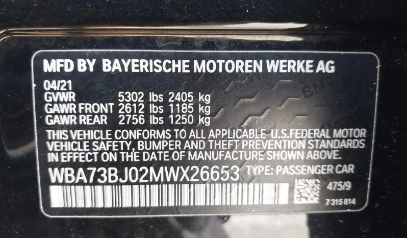
								BMW 540 full									