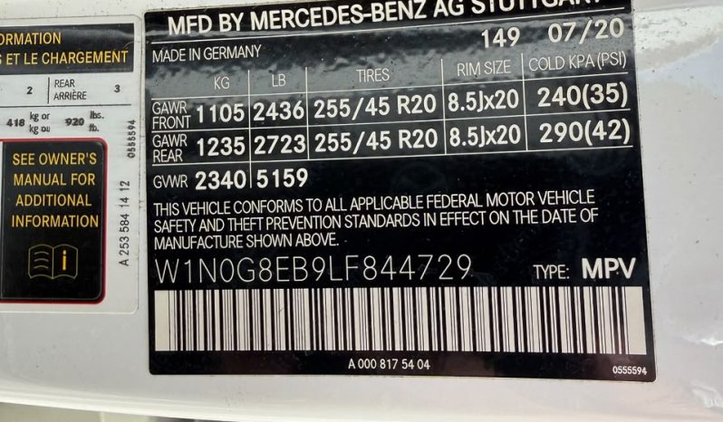 
								2020 Mercedes-Benz GLC 300 full									