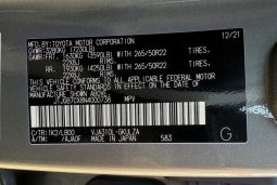 
										2022 Lexus LX, 600 Base full									