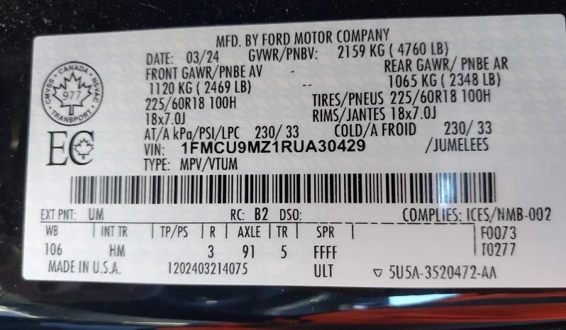 
								Ford Escape full									