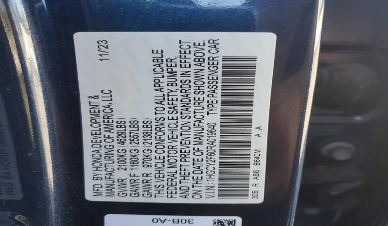 
								Honda Accord full									