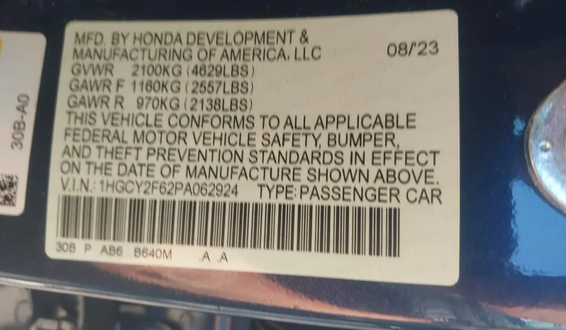 
								Honda Accord full									