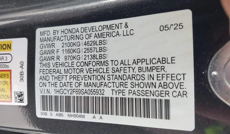 
								Honda Accord full									