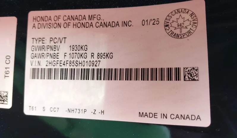 
								Honda Civic full									