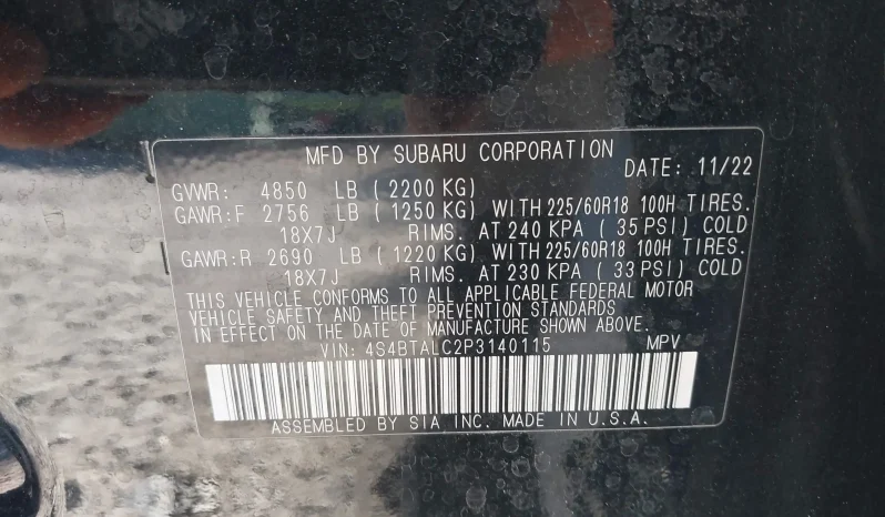 
								Subaru Outback full									
