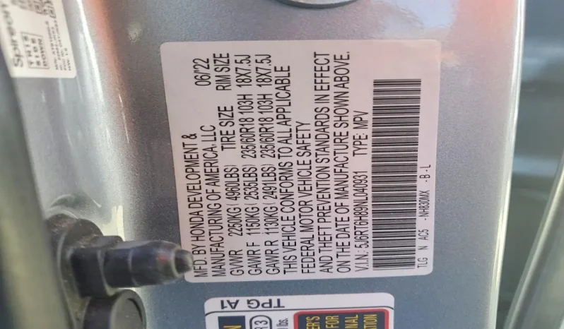 
								Honda CR-V Hybrid full									