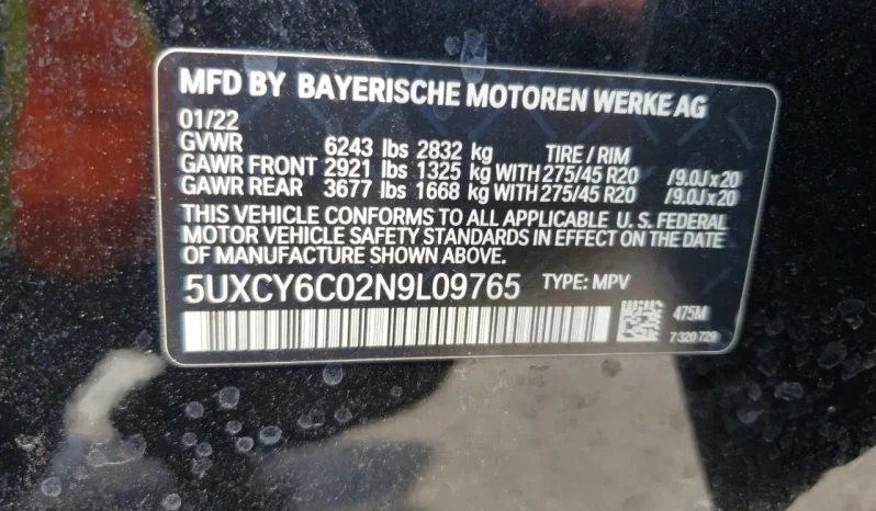 
								BMW X6 full									