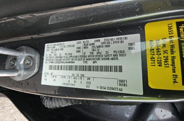 
								FORD Escape full									
