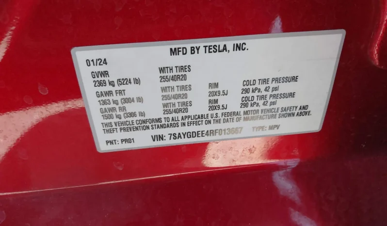
								Tesla Model Y full									