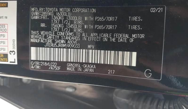 
								Toyota 4runner full									