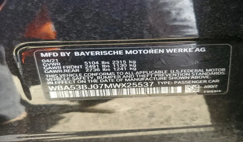 
								BMW 540 full									