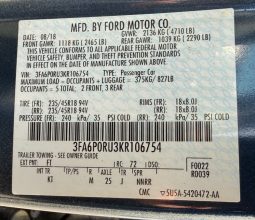
										2019 FORD FUSION HYBRID TITANIUM full									